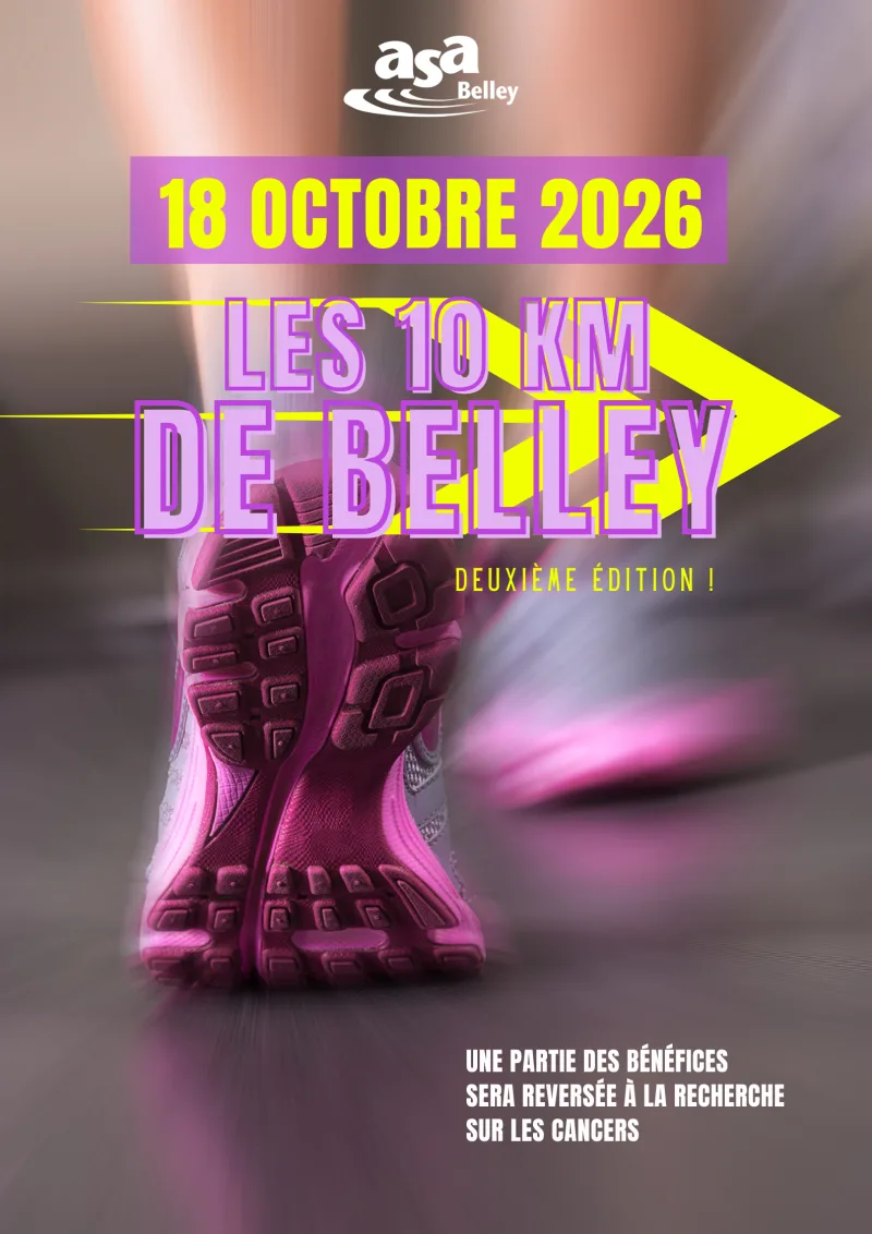 Les 10 km de Belley — Ambleon (01), 18 octobre 2026 · Course à pied