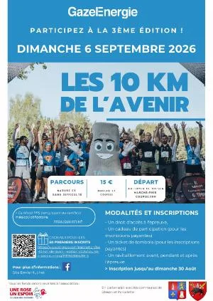 Les 10 km de l’Avenir - Edition 2026 — Porcelette (57), 6 septembre 2026 · Course à pied