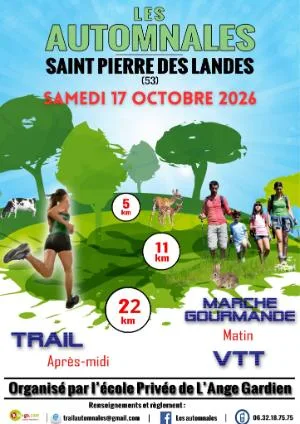 Les Automnales — Ernee (53), 17 octobre 2026 · Trail