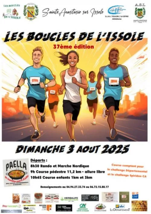 Les Boucles de l'Issole — Forcalqueiret (83), 2 août 2026 · Course à pied