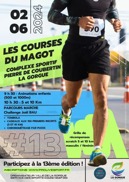 Les Courses du Magot — La gorgue (59), 7 juin 2026 · Course à pied