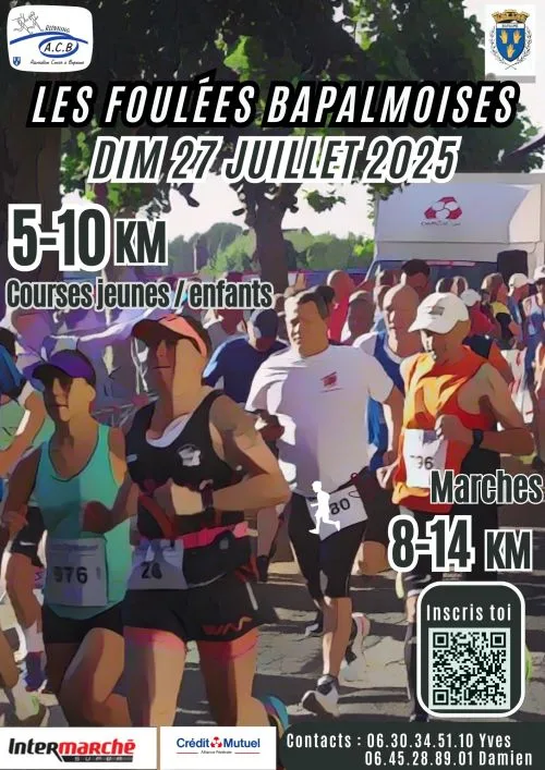 Les Foulées Bapalmoises — Martinpuich (62), 26 juillet 2026 · Course à pied
