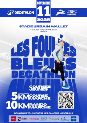 Les Foulées Bleues Decathlon — Amiens (80), 11 novembre 2026 · Course à pied