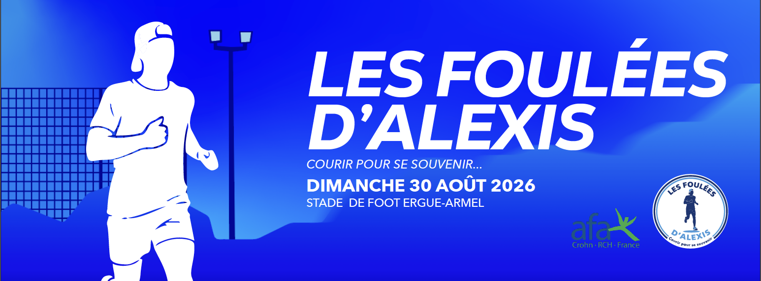 Les Foulées d'Alexis 2026 — Quimper (29), 30 août 2026 · Course à pied