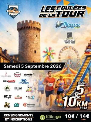 Les Foulées de la Tour — St viance (19), 5 septembre 2026 · Course à pied