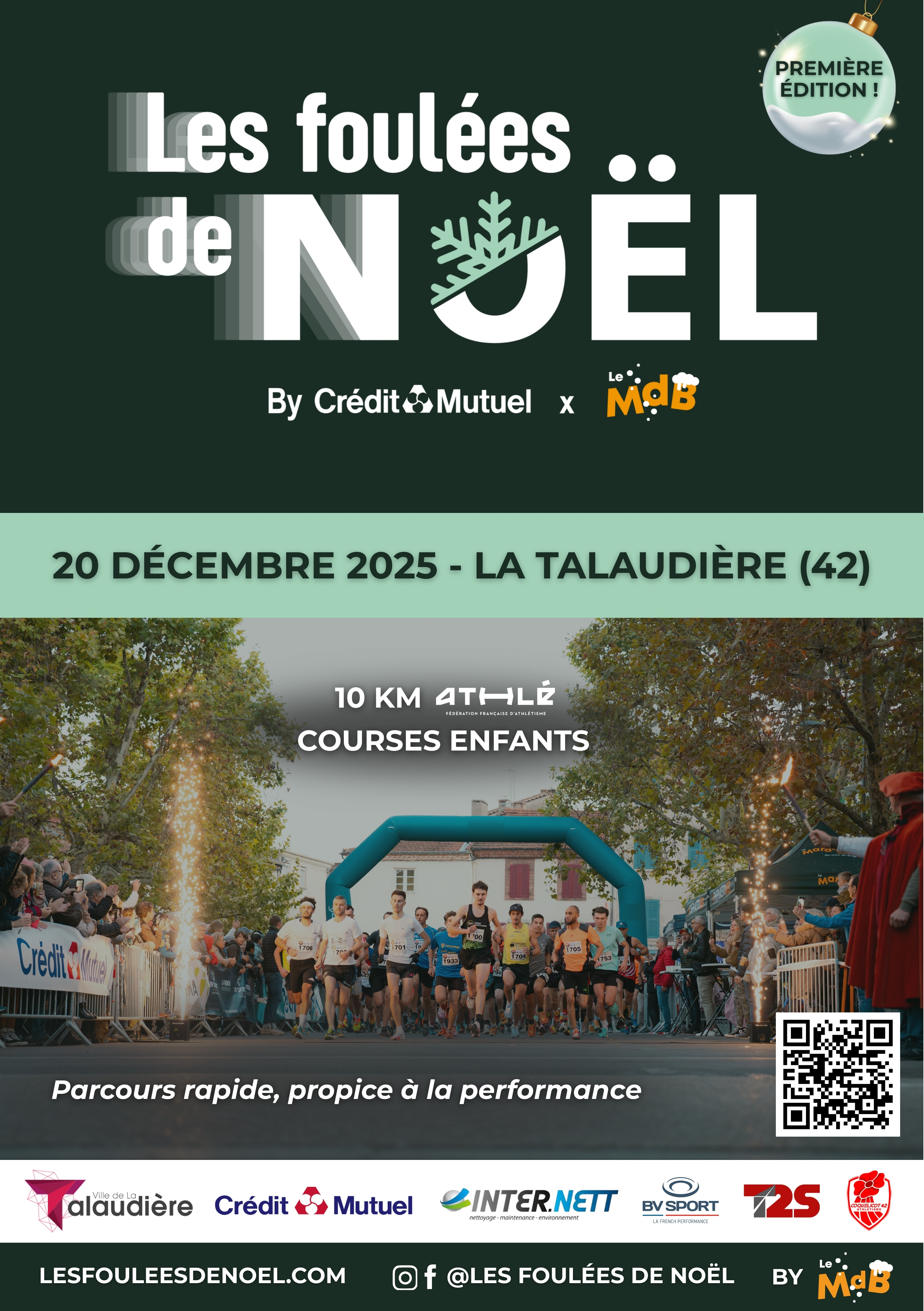 Les Foulées de Noël by Crédit Mutuel