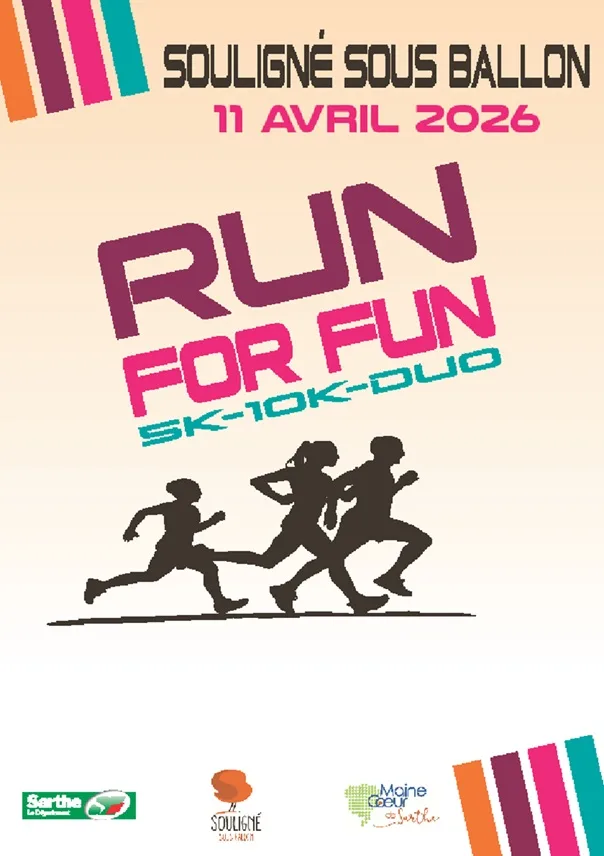 Les Foulées des Portes du Maine – Run for fun — Teille (72), 10 avril 2027 · Course à pied