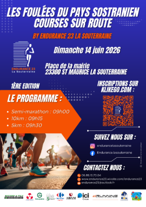 Les Foulées du Pays Sostranien — Noth (23), 14 juin 2026 · Course à pied