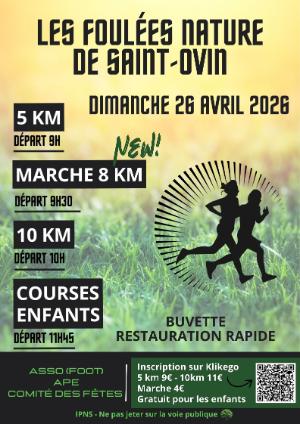 Les Foulées Nature de Saint-Ovin