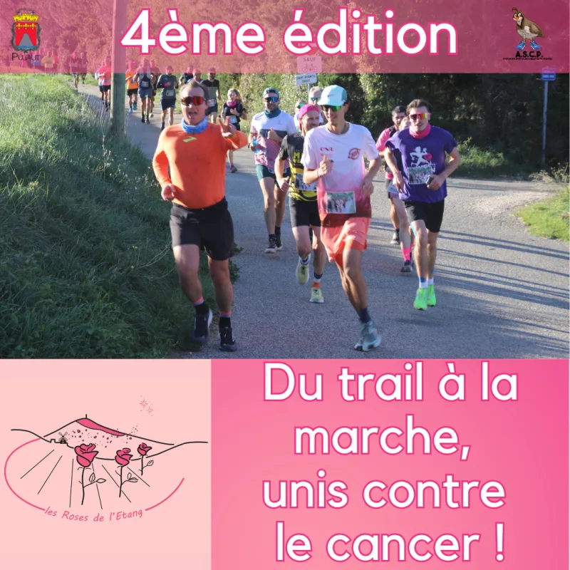 LES ROSES de L'ETANG — Pujaut (30), 4 octobre 2026 · Trail
