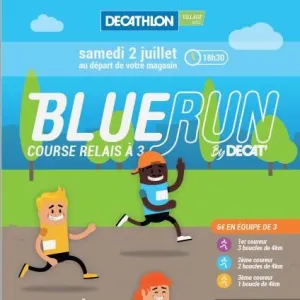 Marathon Bleu