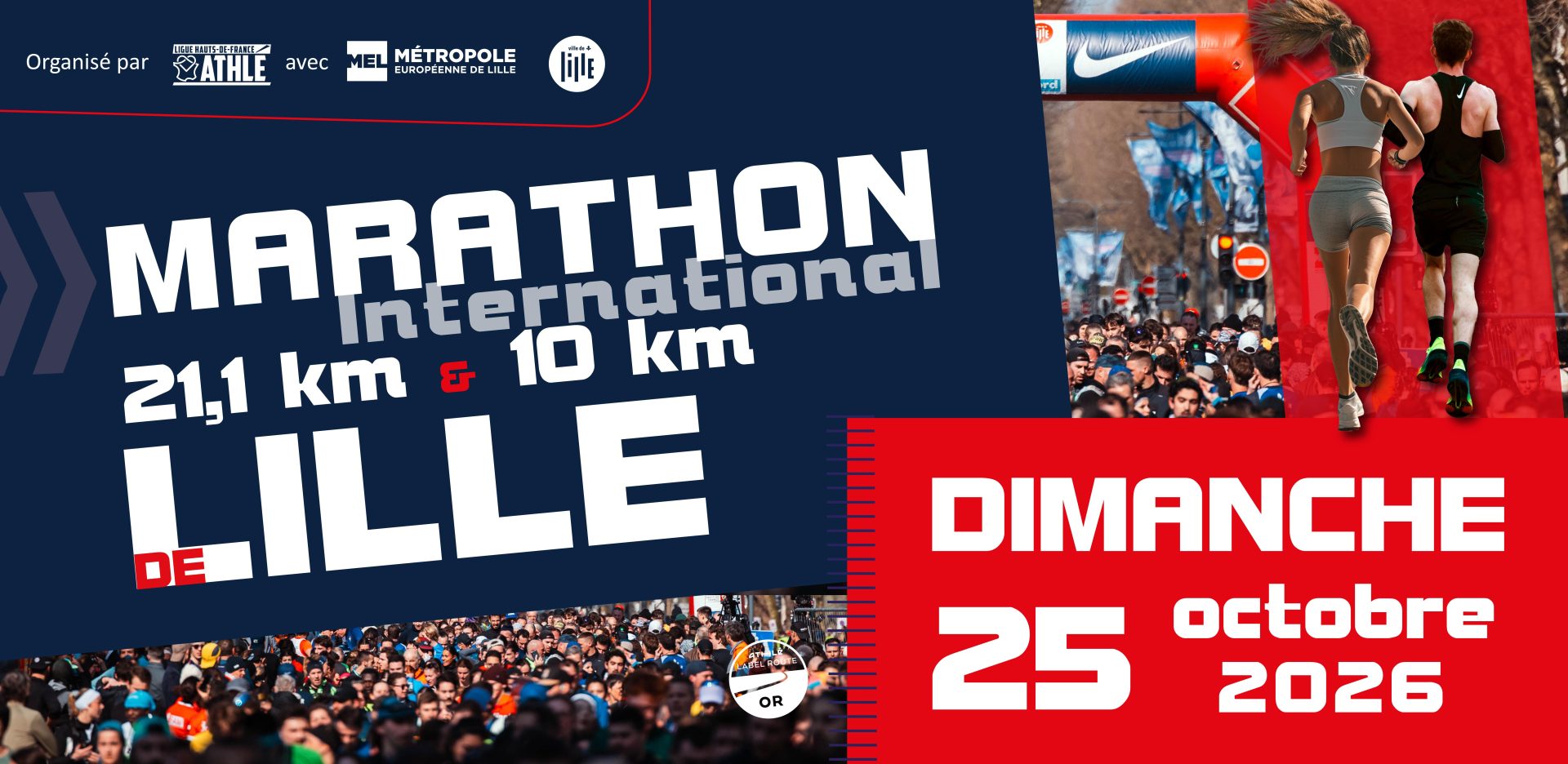 Marathon International de Lille 2026