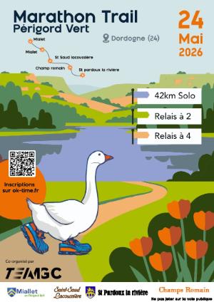 Marathon Trail Périgord Vert 2026