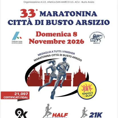 Maratonina Città di Busto Arsizio - Busto arsizio 2026 - foto 2