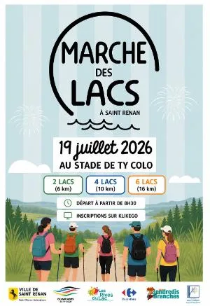 Marche des Lacs à Saint-Renan — Milizac guipronvel (29), 19 de julio de 2026 · Caminar