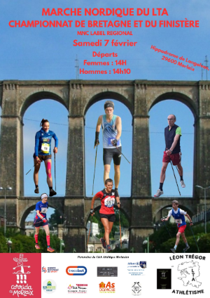Marche Nordique du LTA – Circuit labellisé régional – support du Championnat de Bretagne et du Finistère 2026