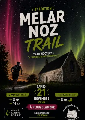 Melar Noz Trail — Plouaret (22), 21 novembre 2026 · Trail