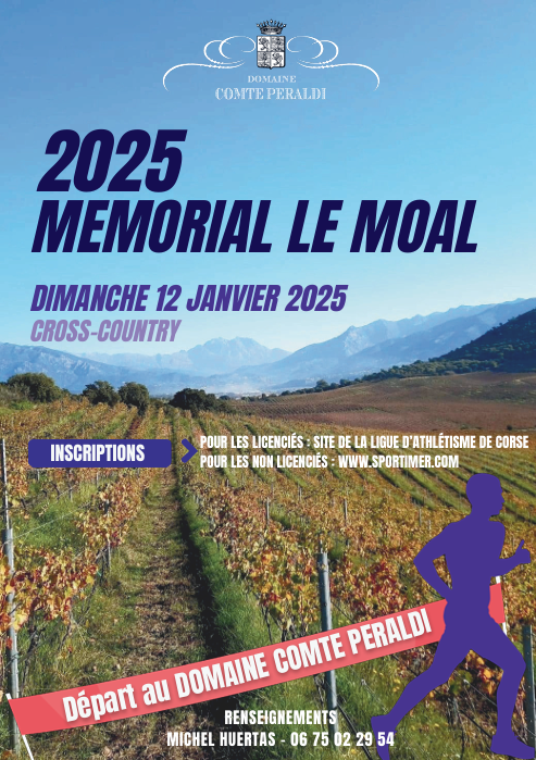 Mémorial Alain LE MOAL - Cross du CA Ajaccio