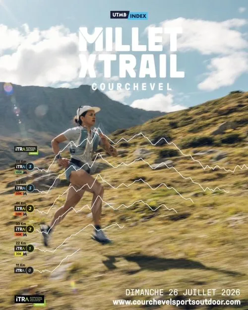 Millet XTrail Courchevel 2026 — Courchevel (73), 26 juillet 2026 · Trail
