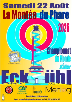 Montée du Phare d’Eckmühl — Penmarch (29), 22 août 2026 · Course à pied