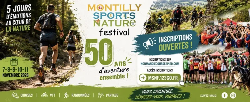 Montilly Sports Nature Festival - Athis val de rouvre 2026 - photo 1