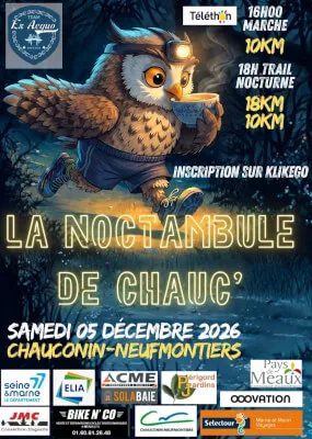 Noctambule De Chauc — Cregy les meaux (77), 5 décembre 2026 · Course à pied