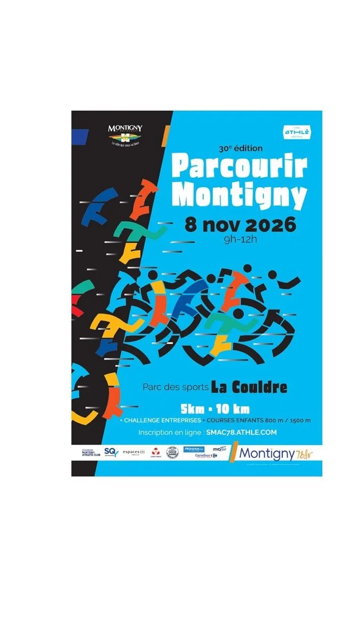 Parcourir Montigny 2026 — Versailles (78), 8 novembre 2026 · Course à pied