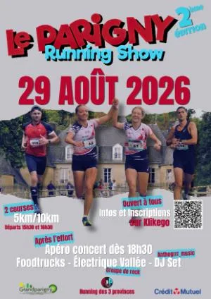 Parigny Running Show — Grandparigny (50), 29 août 2026 · Course à pied