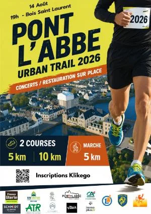 Pont l’Abbé Urban Trail 2026 — Tremeoc (29), 14 août 2026 · Trail