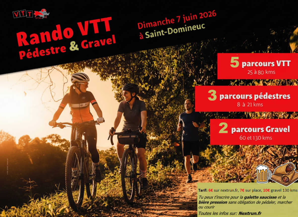 Randonnée et Raid VTT de la Docmaëlienne 2026 — La baussaine (35), 7 de junio de 2026 · Camino