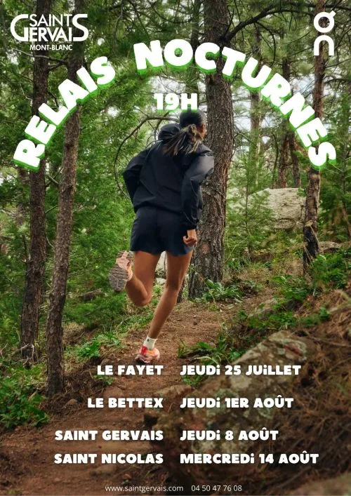 Relais Nocturne du Fayet — St gervais les bains (74), 23 juillet 2026 · Course à pied