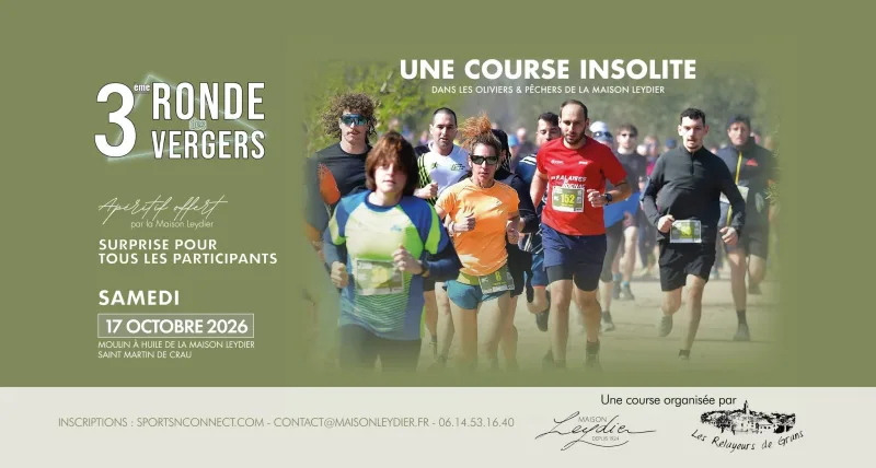 Ronde des Vergers - Saint-Martin-de-Crau — St martin de crau (13), 17 octobre 2026 · Course à pied
