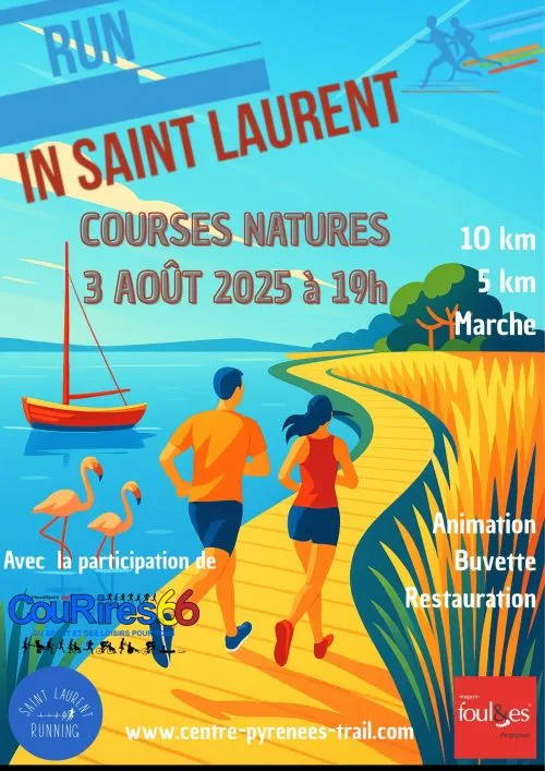 Run in Saint Laurent — St laurent de la salanque (66), 2 août 2026 · Course à pied