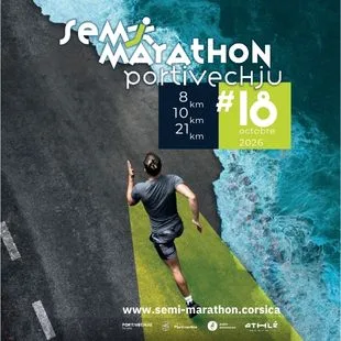 Semi-marathon de Portivechju — Lecci (2A), 18 octobre 2026 · Course à pied