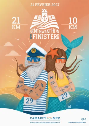 Semi-marathon du Finistère — Crozon (29), 21 février 2027 · Course à pied
