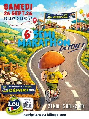 Semi-marathon La LOU 2026 — Monthault (35), 26 septembre 2026 · Course à pied