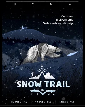 Snow Trail by UTMA — Sizun (29), 16 janvier 2027 · Trail