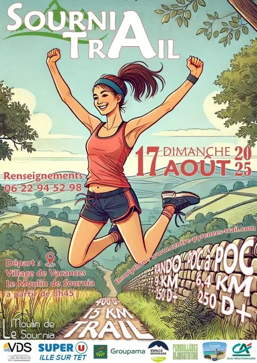 Sournia Trail — Pezilla de conflent (66), 16 août 2026 · Trail
