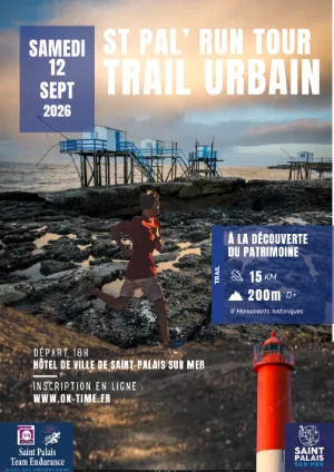 St Pal' Run Tour 2026 — St palais sur mer (17), 12 septembre 2026 · Trail