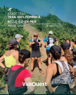 Stage Trail 100% féminin à Belle-Île-en-Mer — Bangor (56), 24 septembre 2026 · Trail