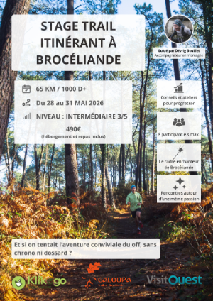 Stage trail itinérant à Brocéliande