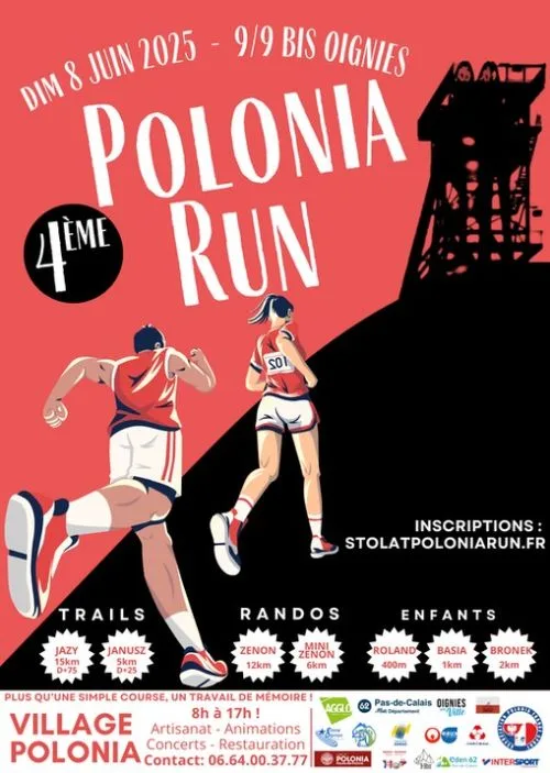 Sto Lat Polonia Run — Oignies (62), 7 juin 2026 · Trail