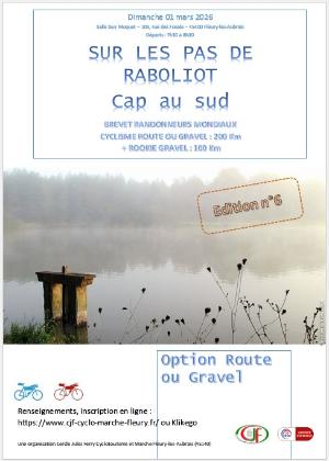 Sur les Pas de Raboliot - Gravel ou Route BRM200