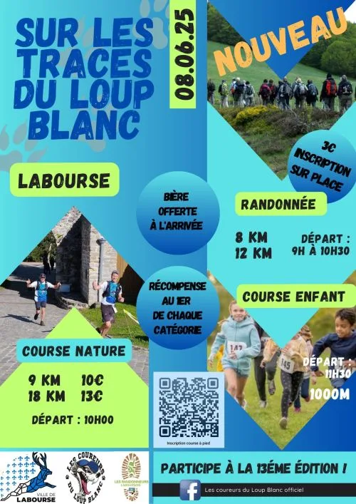 Sur les Traces du Loup Blanc — Sailly labourse (62), 7 juin 2026 · Trail
