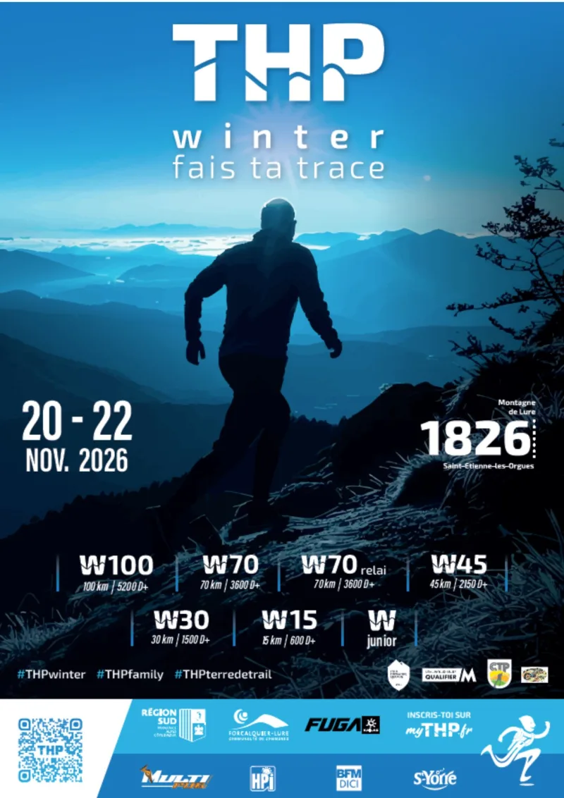 THP Winter 2026 — Bras d asse (04), 20 novembre 2026 · Trail