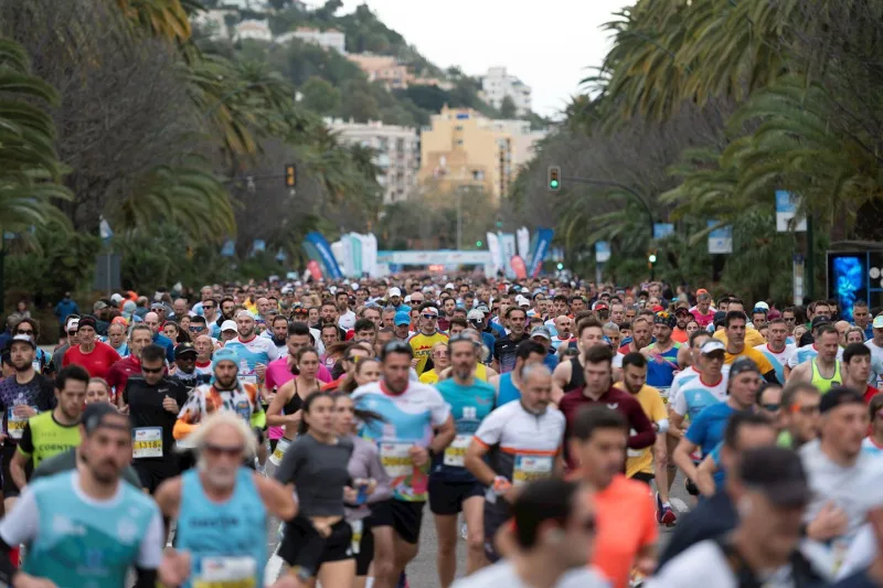 TotalEnergies Media Maratón Ciudad de Málaga — Malaga (MA), 7 de marzo de 2027 · Course à pied