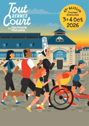 Tout Rennes Court by Harmonie Mutuelle — Rennes (35), 3 octobre 2026 · Course à pied