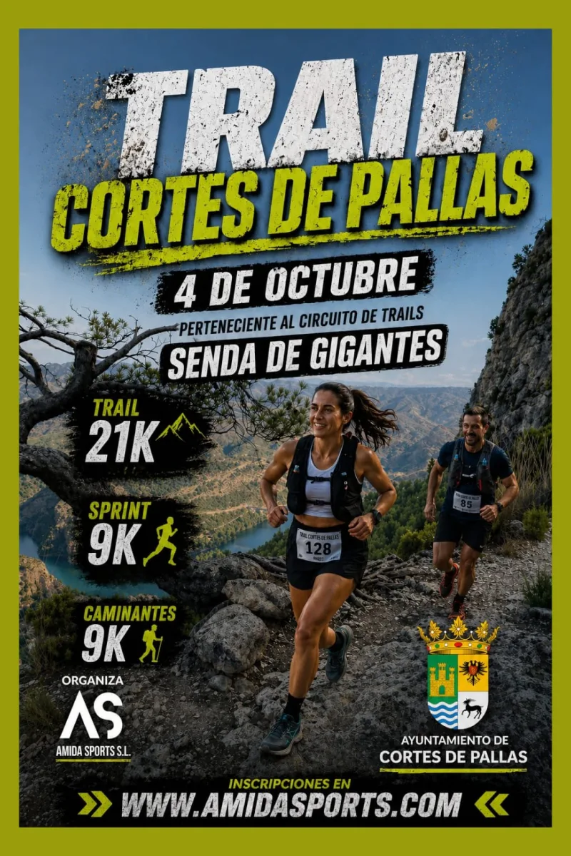 Trail Cortes de Pallás (Senda de Gigantes) — Cortes De Pallas (V), 4 de octubre de 2026 · Trail