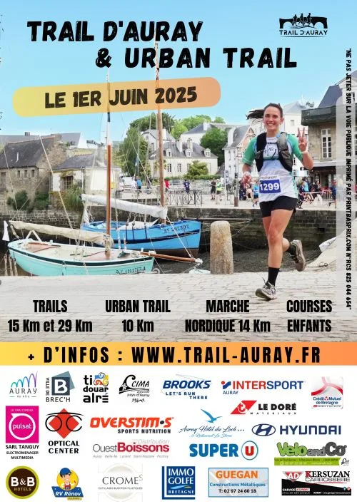 Trail d’Auray — Plumergat (56), 7 juin 2026 · Trail