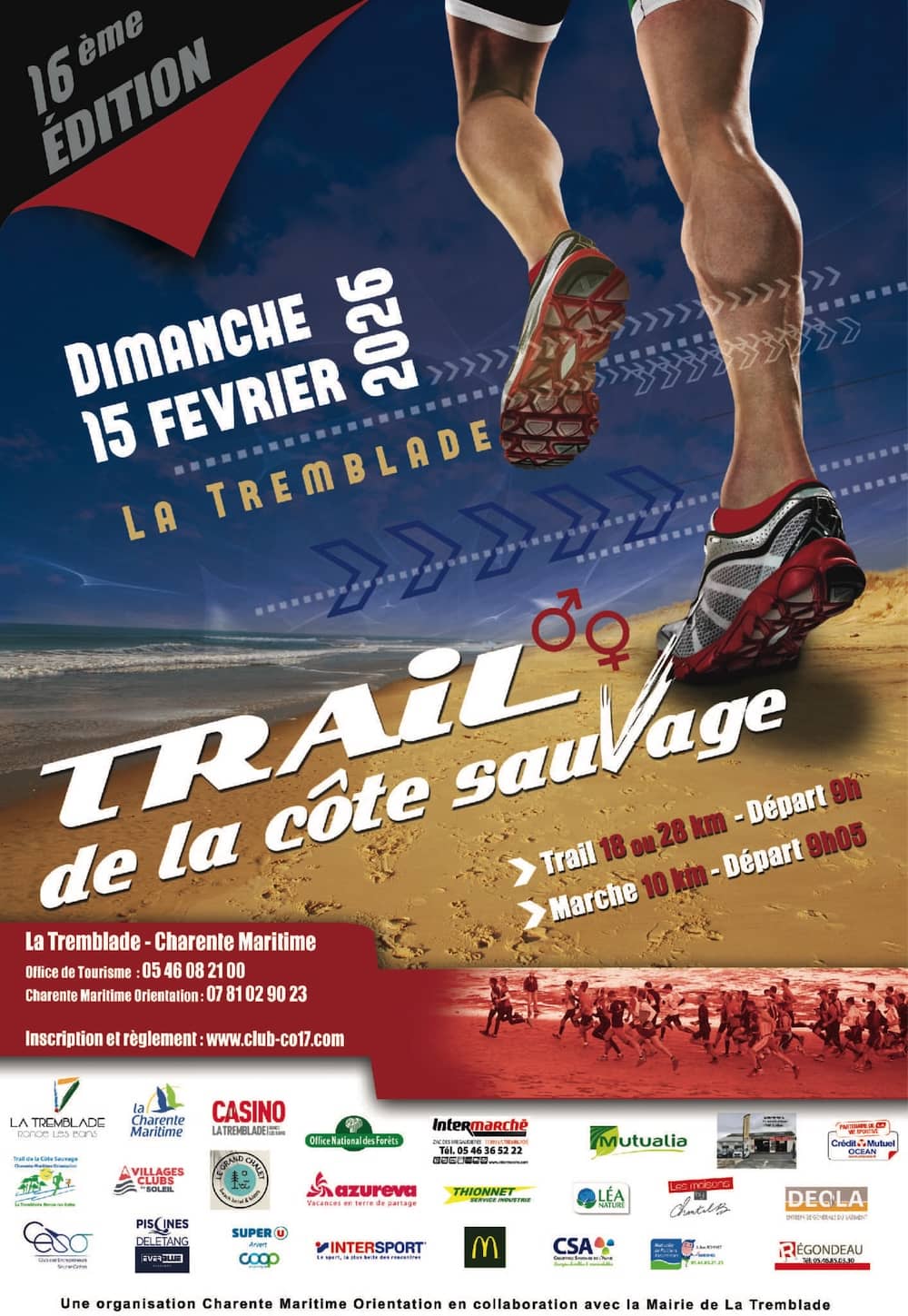 Trail de la Côte Sauvage 2026